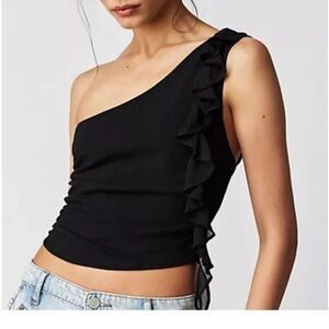 BNWT!! Free people one shoulder brea tank top